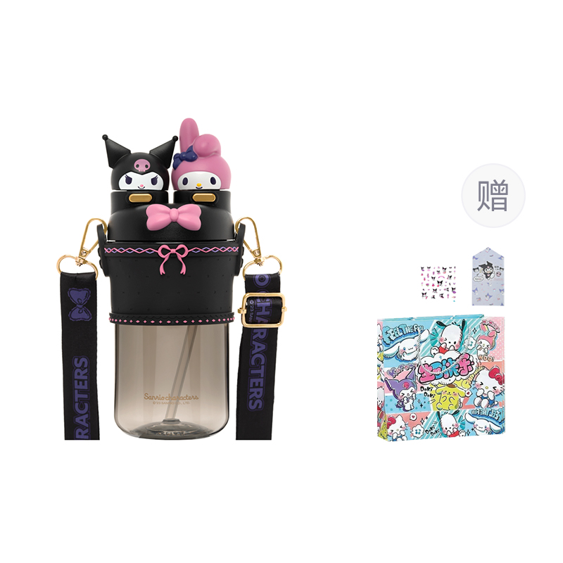 Пластиковые стаканы для воды 700ml Sanrio, Sanrio Lolita Space Cup (Gothic Kuromi+Shopping Bag Sticker Greeting Card)
Пластиковые стаканы для воды 700ml Sanrio, Sanrio Lolita Space Cup (Gothic Kuromi+Shopping Bag Sticker Greeting Card)