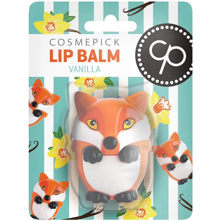 Cosmepick ванильный бальзам для губ, 6 г
Cosmepick ванильный бальзам для губ, 6 г