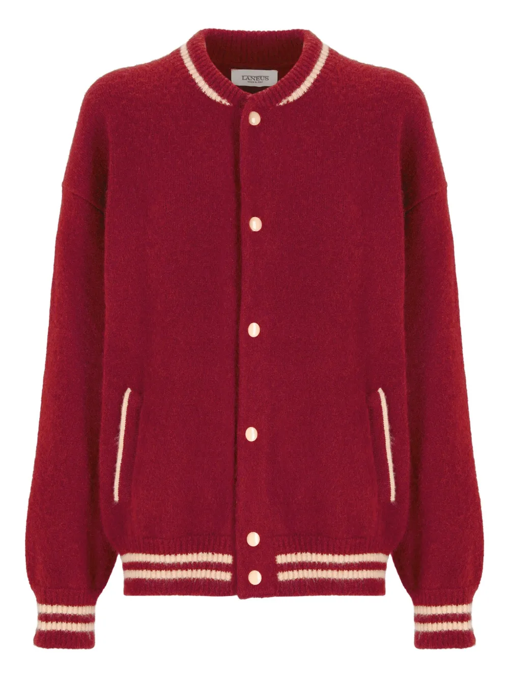 Вязаный бомбер Laneus, красный
Вязаный бомбер Laneus, красный