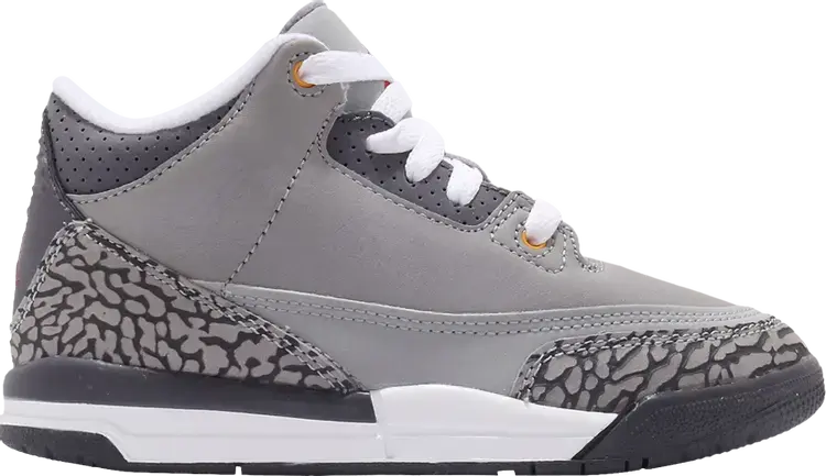 Кроссовки Air Jordan 3 Retro PS Cool Grey 2021, серый
Кроссовки Air Jordan 3 Retro PS Cool Grey 2021, серый