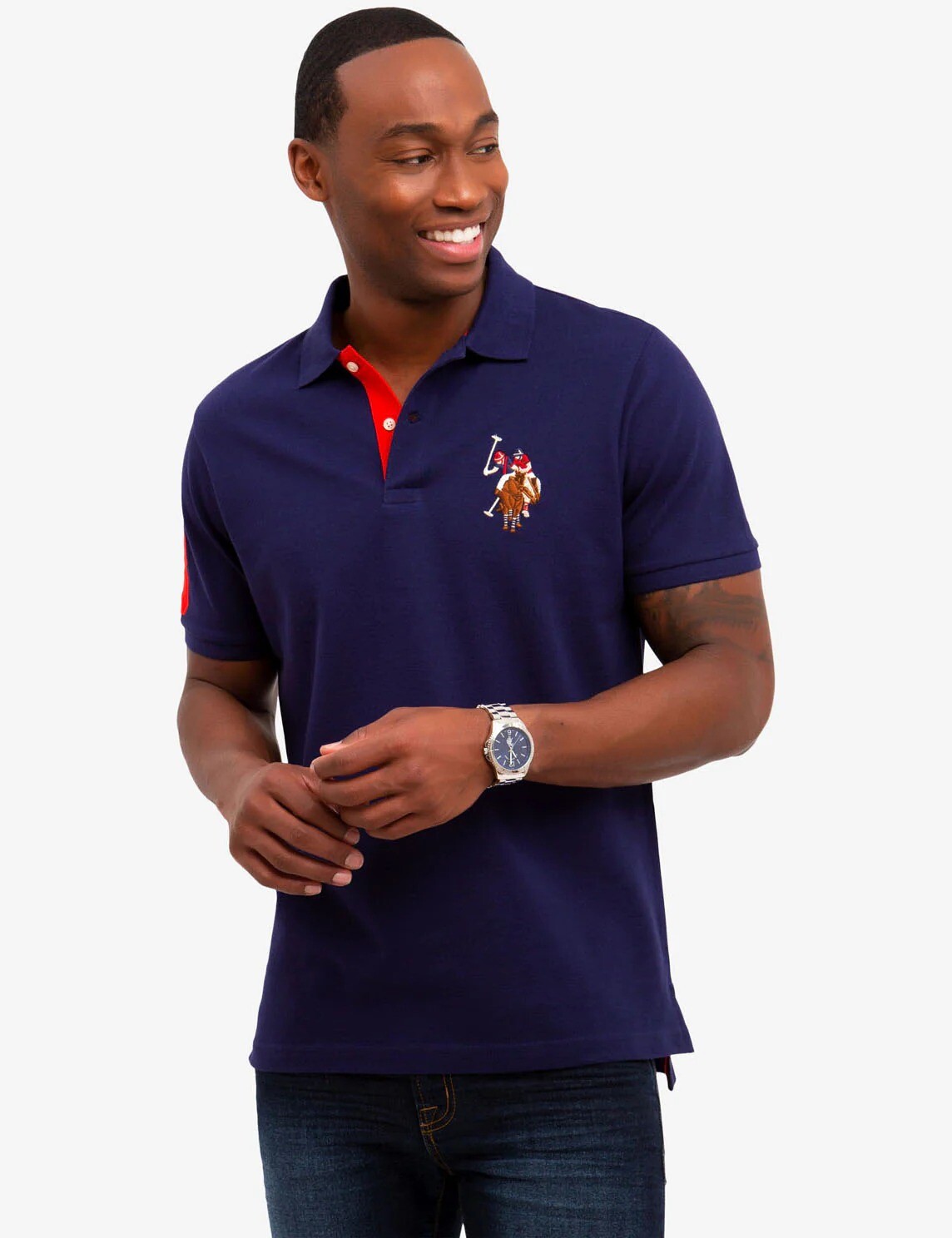 Футболка поло U.S. Polo Assn. Multi Color Big Logo Solid, темно-синий
Футболка поло U.S. Polo Assn. Multi Color Big Logo Solid, темно-синий