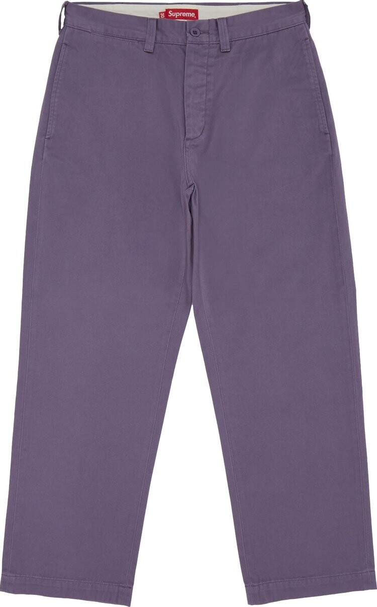 Брюки Supreme Chino Pant 'Dusty Purple', фиолетовый
Брюки Supreme Chino Pant 'Dusty Purple', фиолетовый