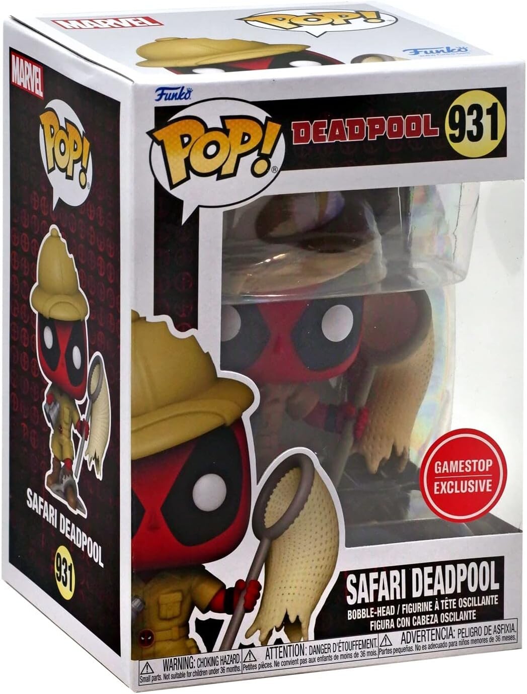 Фигурка Funko Pop! Marvel: Safari Deadpool Only at GameStop
Фигурка Funko Pop! Marvel: Safari Deadpool Only at GameStop