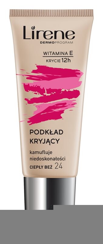 Жидкая основа Lirene Vitamin E, оттенок 24 Beige 30 мл
Жидкая основа Lirene Vitamin E, оттенок 24 Beige 30 мл