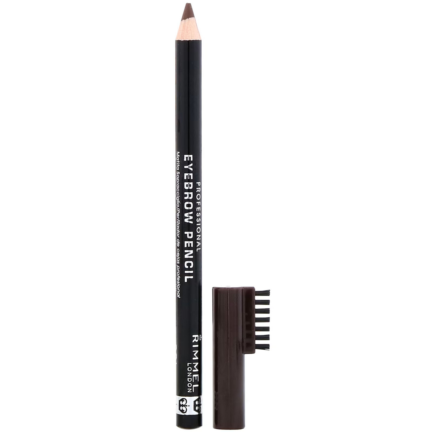 Профессиональный карандаш для бровей Rimmel London оттенок 001 темно-коричневый, 1,4 г
Профессиональный карандаш для бровей Rimmel London оттенок 001 темно-коричневый, 1,4 г