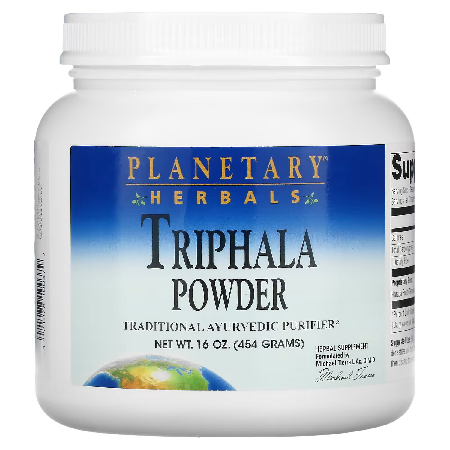 Planetary Herbals, "Трифала", порошок, 16 унций (454 г) 
Planetary Herbals, "Трифала", порошок, 16 унций (454 г)