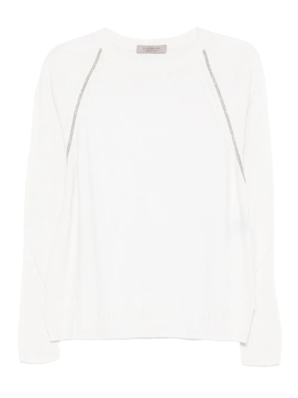 Трикотажный топ с рукавами реглан и отделкой D.Exterior, нейтральный
Трикотажный топ с рукавами реглан и отделкой D.Exterior, нейтральный