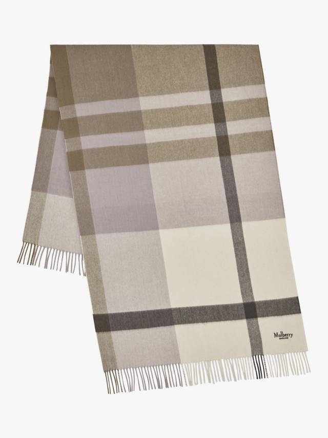 Большой клетчатый шарф из мериносовой шерсти Mulberry, Eggshell/Olive
Большой клетчатый шарф из мериносовой шерсти Mulberry, Eggshell/Olive