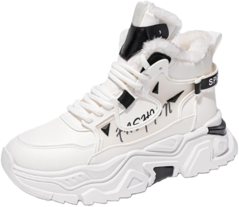 Мужские теплые и высокие ботинки с толстой подошвой- модные и удобные, подходящие для осени и зимы, снежной погоды Fusecottc, белый
Мужские теплые и высокие ботинки с толстой подошвой- модные и удобные, подходящие для осени и зимы, снежной погоды Fusecottc, белый