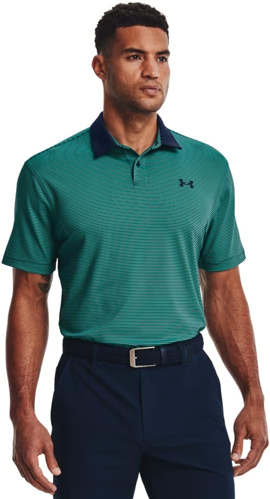 Under Armour мужская поло для гольфа Performance Stripe, Academy (409)/Navy
Under Armour мужская поло для гольфа Performance Stripe, Academy (409)/Navy