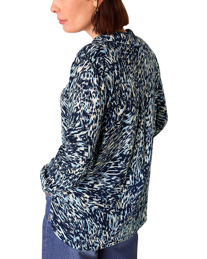 Рубашка с леопардовым принтом и завитками Whistles, синий
Рубашка с леопардовым принтом и завитками Whistles, синий