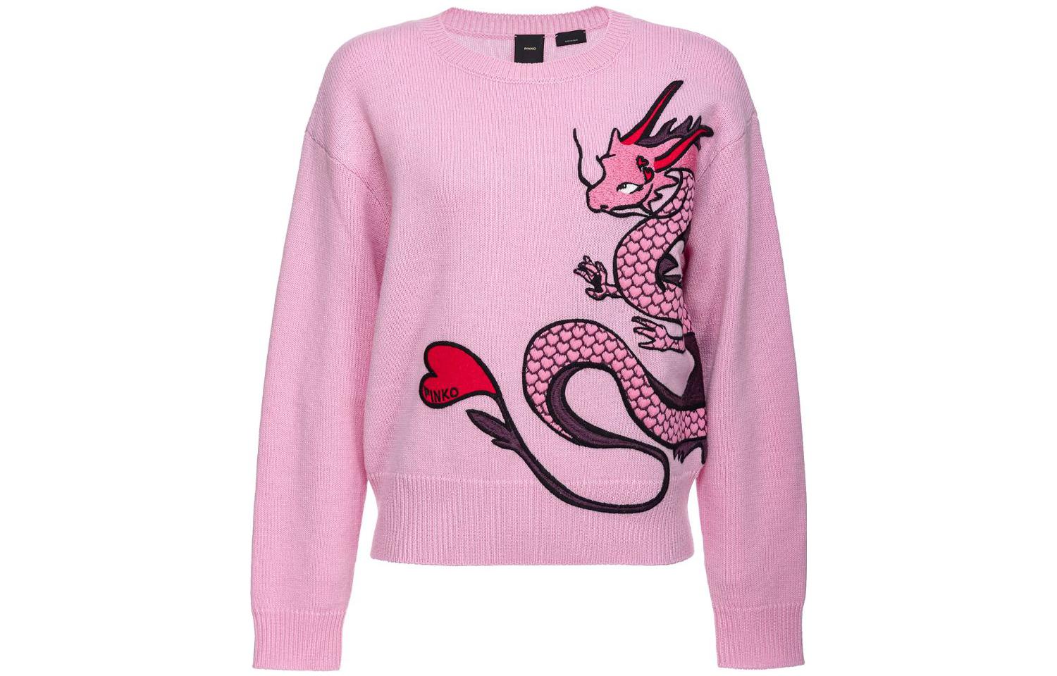 Свитер женский розовый PINKO
Свитер женский розовый PINKO