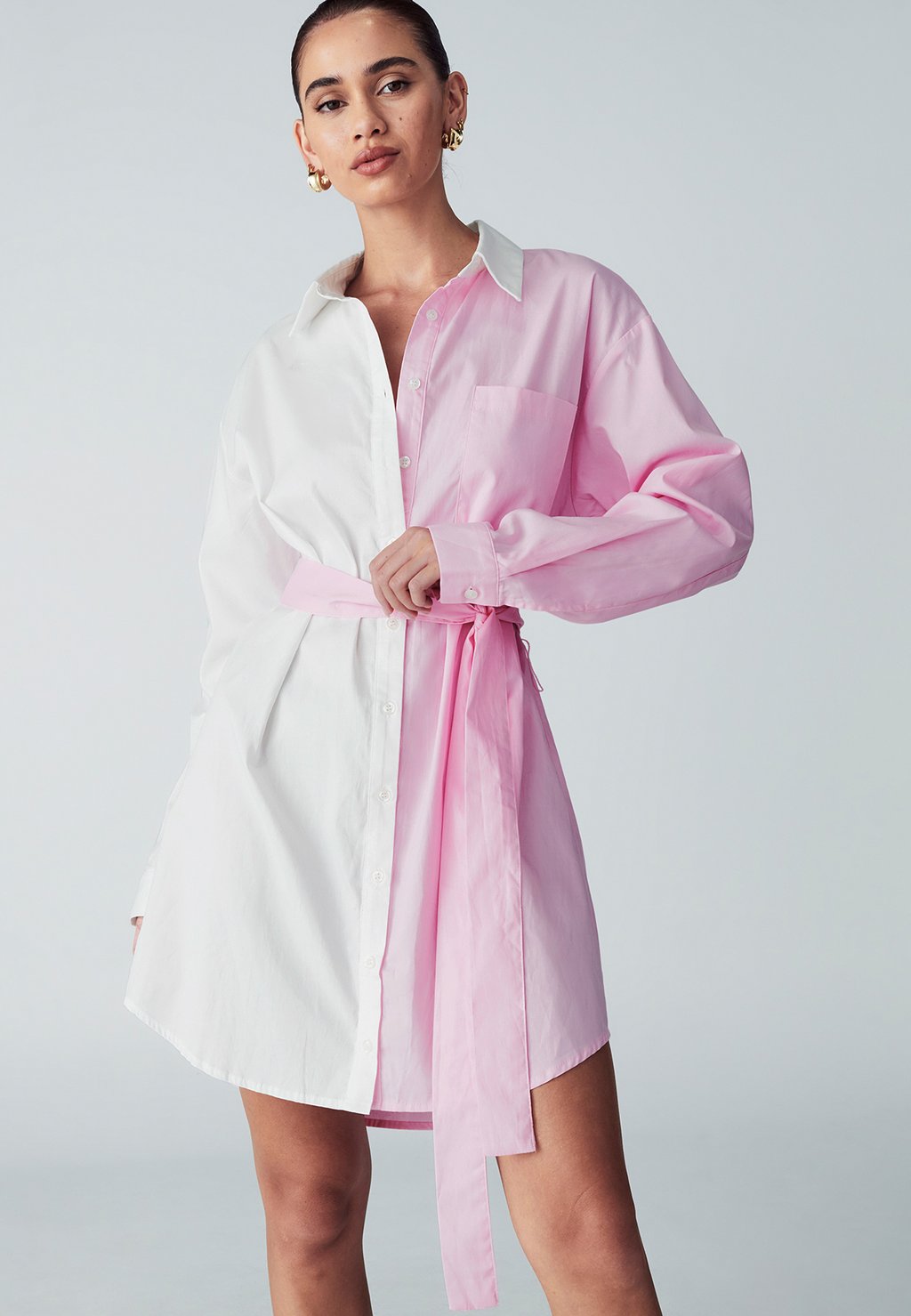 Платье-рубашка ST MRLO, белый
Платье-рубашка ST MRLO, белый