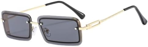 Винтажные модные солнцезащитные очки без оправы, прямоугольные, с градиентным переходом цвета, защита от УФ-излучения UV400, летние, для путешествий, для женщин MTZJH, C1
Винтажные модные солнцезащитные очки без оправы, прямоугольные, с градиентным переходом цвета, защита от УФ-излучения UV400, летние, для путешествий, для женщин MTZJH, C1