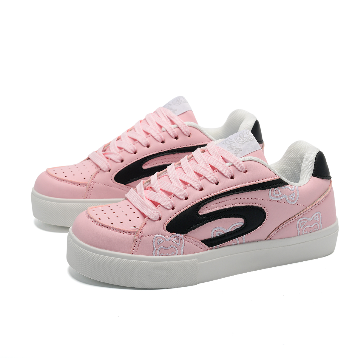 ALI THE FOX Низкие скейтерские кроссовки унисекс черно-розовые, цвет Black Pink
ALI THE FOX Низкие скейтерские кроссовки унисекс черно-розовые, цвет Black Pink