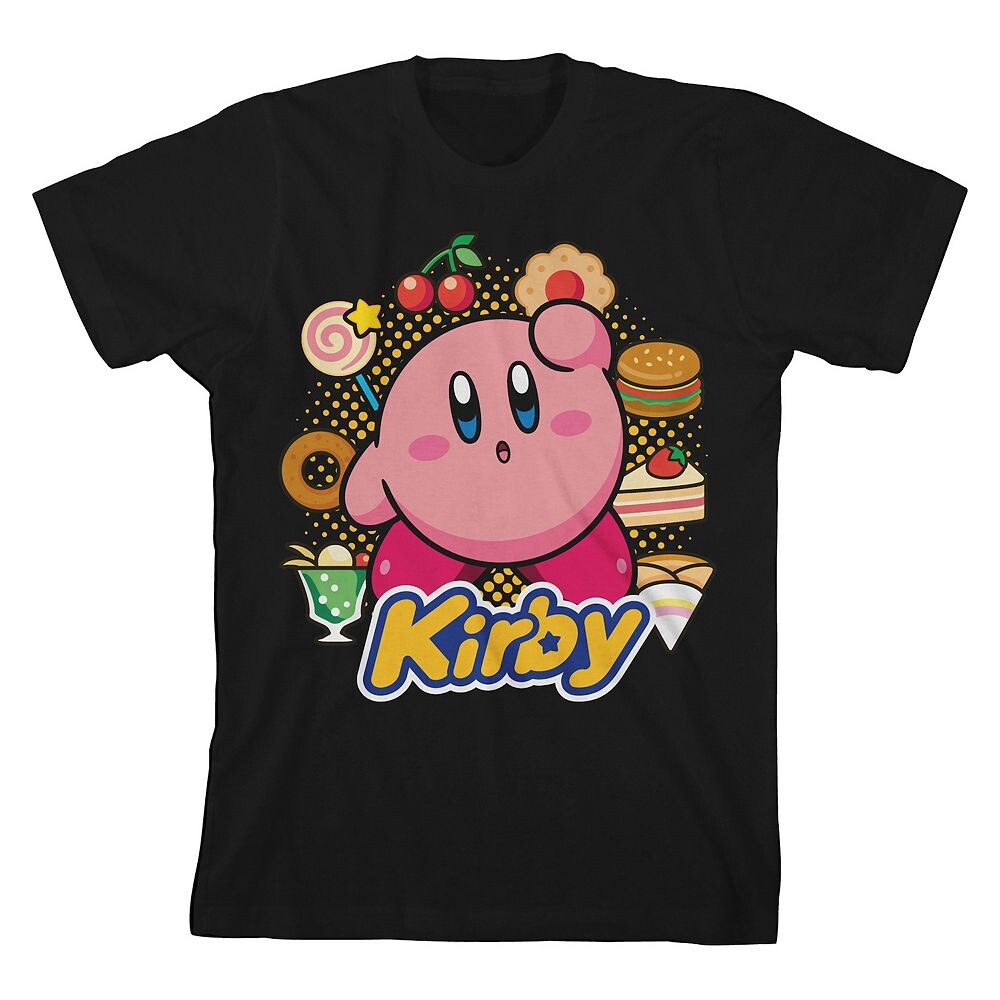 Футболка Kirby Circle Of Food с рисунком для мальчиков 8–20 лет Licensed Character, черный
Футболка Kirby Circle Of Food с рисунком для мальчиков 8–20 лет Licensed Character, черный