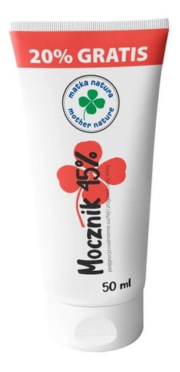 Крем Matka Natura с мочевиной для сухой и огрубевшей кожи 45% 10мл
Крем Matka Natura с мочевиной для сухой и огрубевшей кожи 45% 10мл