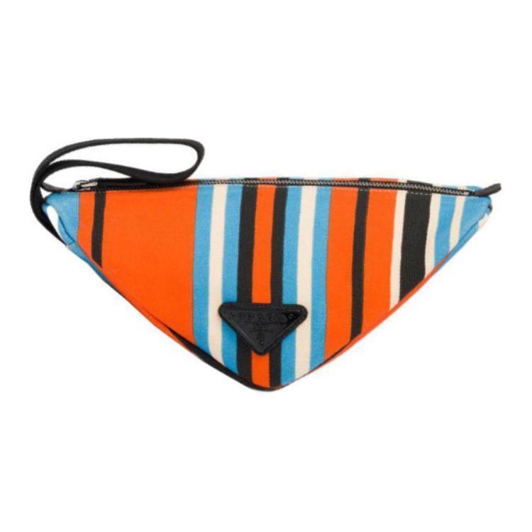 PRADA Треугольный холщовый клатч для мужчин оранжевый
PRADA Треугольный холщовый клатч для мужчин оранжевый
