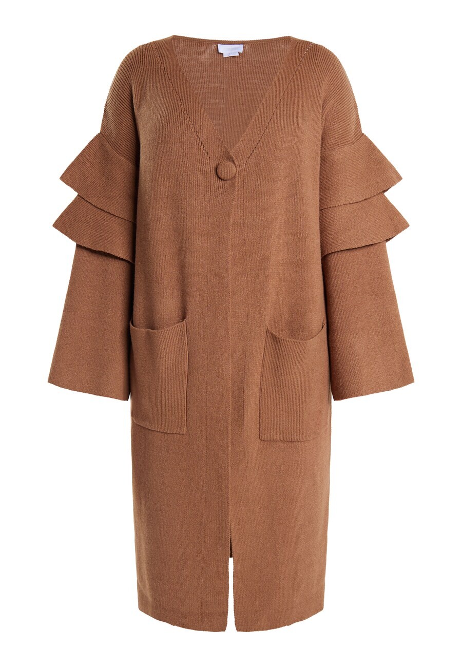 Кардиган usha WHITE LABEL Knit Cardigan, коричневый
Кардиган usha WHITE LABEL Knit Cardigan, коричневый