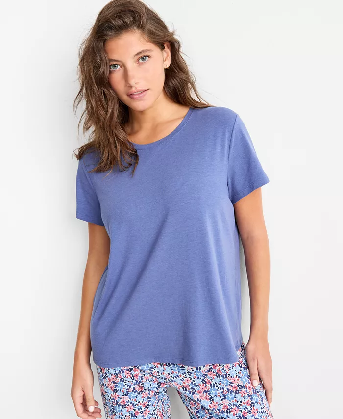 Женская футболка для сна с коротким рукавом из хлопковой смеси, XS-3X State of Day, синий
Женская футболка для сна с коротким рукавом из хлопковой смеси, XS-3X State of Day, синий