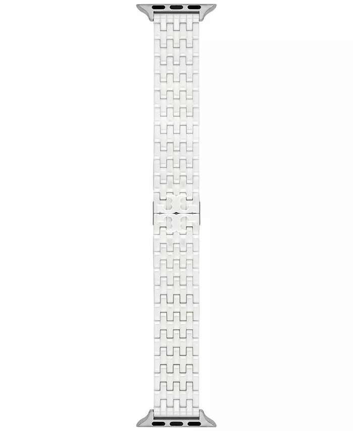 Женский керамический браслет The Eleanor White для Apple Watch 38-46 мм Tory Burch
Женский керамический браслет The Eleanor White для Apple Watch 38-46 мм Tory Burch