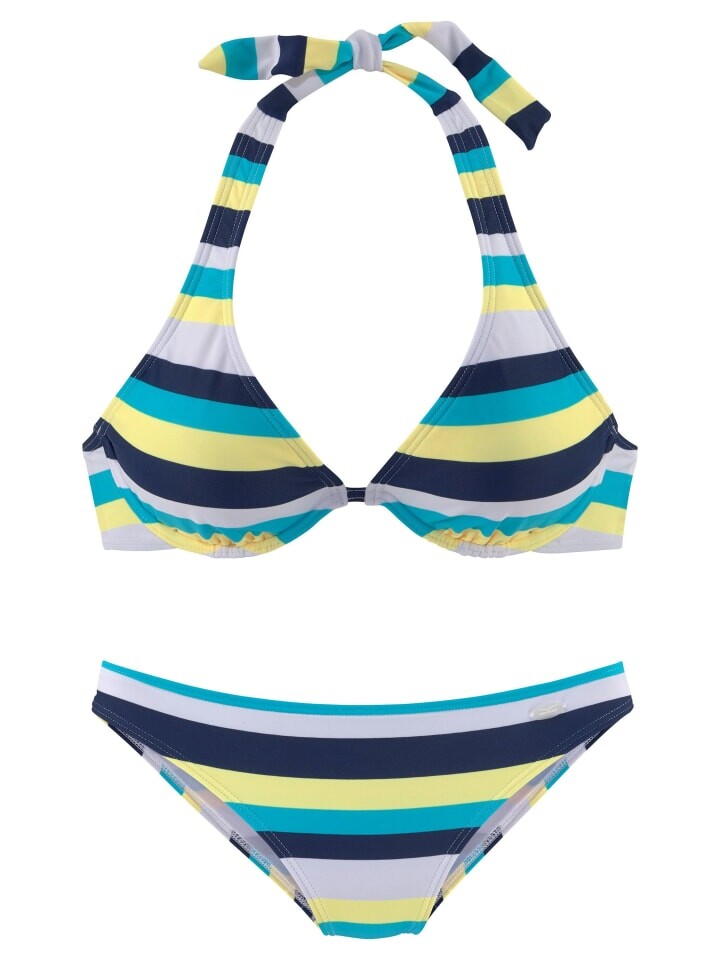 Комплект бикини Venice Beach, цвет marine/gelb/gestreift
Комплект бикини Venice Beach, цвет marine/gelb/gestreift