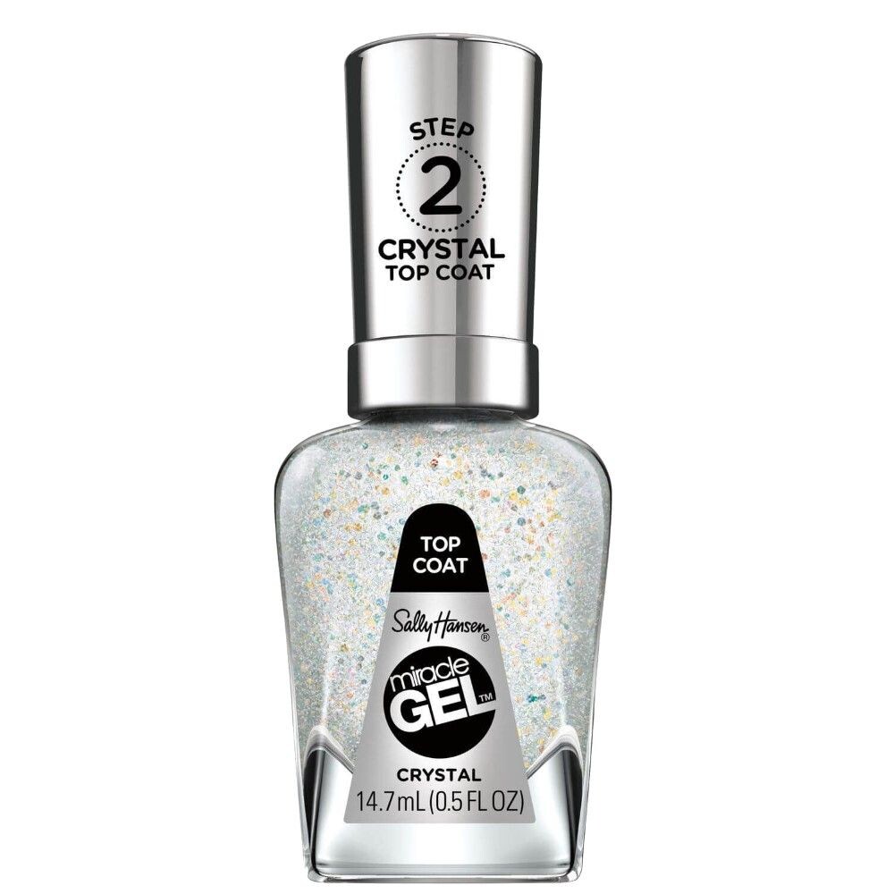 Верхнее покрытие для ногтей Sally Hansen Miracle Gel Top Coat Crystal, 14.7 мл
Верхнее покрытие для ногтей Sally Hansen Miracle Gel Top Coat Crystal, 14.7 мл