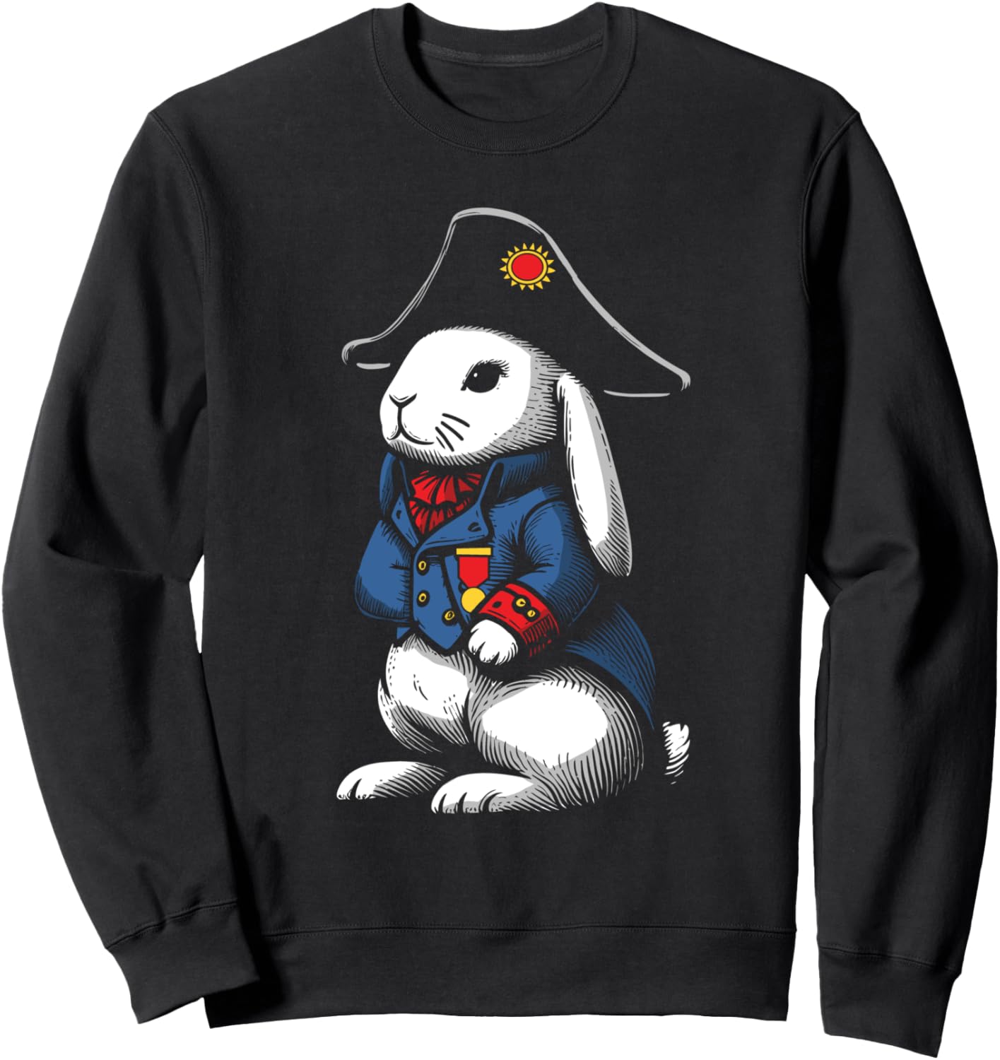 Футболка с изображением кролика Наполеона Бонапарта и кролика из французской истории France Bunnies French Hare, черный
Футболка с изображением кролика Наполеона Бонапарта и кролика из французской истории France Bunnies French Hare, черный