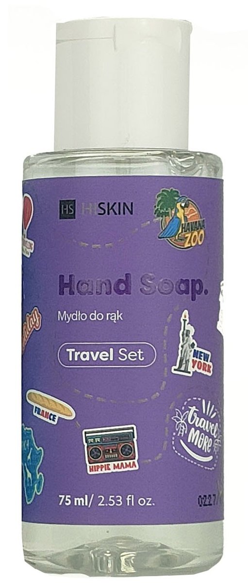 HISKIN Travel Set Жидкое мыло для рук 75 мл
HISKIN Travel Set Жидкое мыло для рук 75 мл
