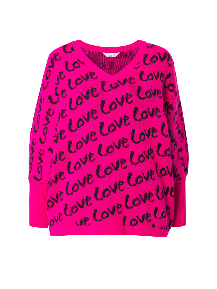 Свитер неоново-ягодного цвета MIAMODA
Свитер неоново-ягодного цвета MIAMODA