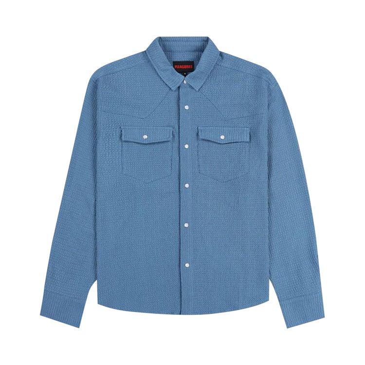 Рубашка Pleasures Hive Western Shirt, Blue
Рубашка Pleasures Hive Western Shirt, Blue
