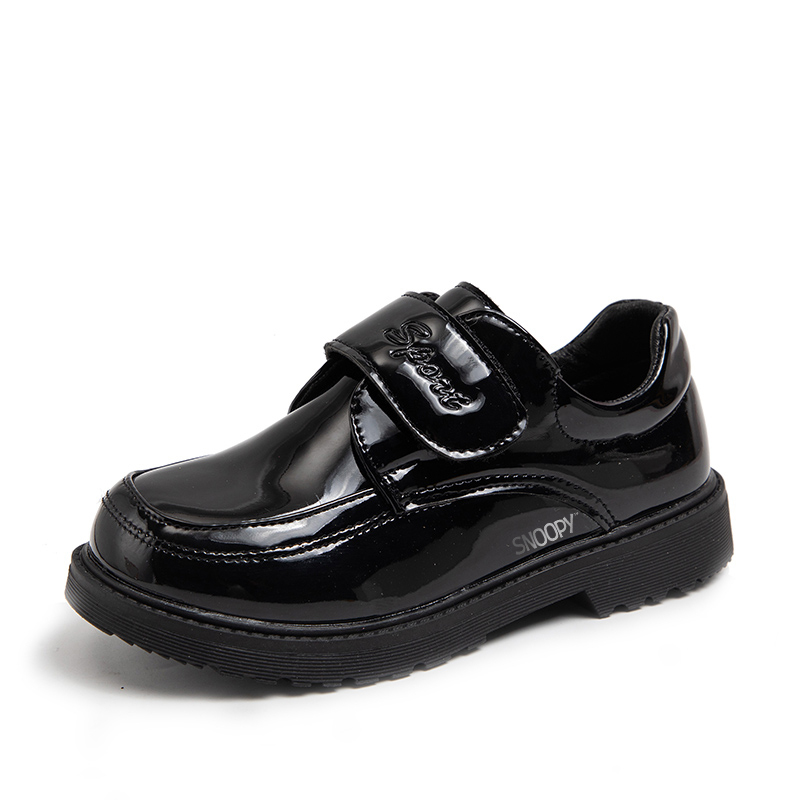 SNOOPY Детские кожаные туфли черного цвета с противоскользящей подошвой, устойчивые к истиранию и отскоку, дышащие, среднего размера
SNOOPY Детские кожаные туфли черного цвета с противоскользящей подошвой, устойчивые к истиранию и отскоку, дышащие, среднего размера