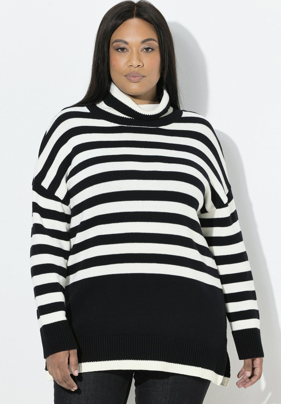 Джемпер Ulla Popken STEHKRAGEN, LANGARM, Black
Джемпер Ulla Popken STEHKRAGEN, LANGARM, Black