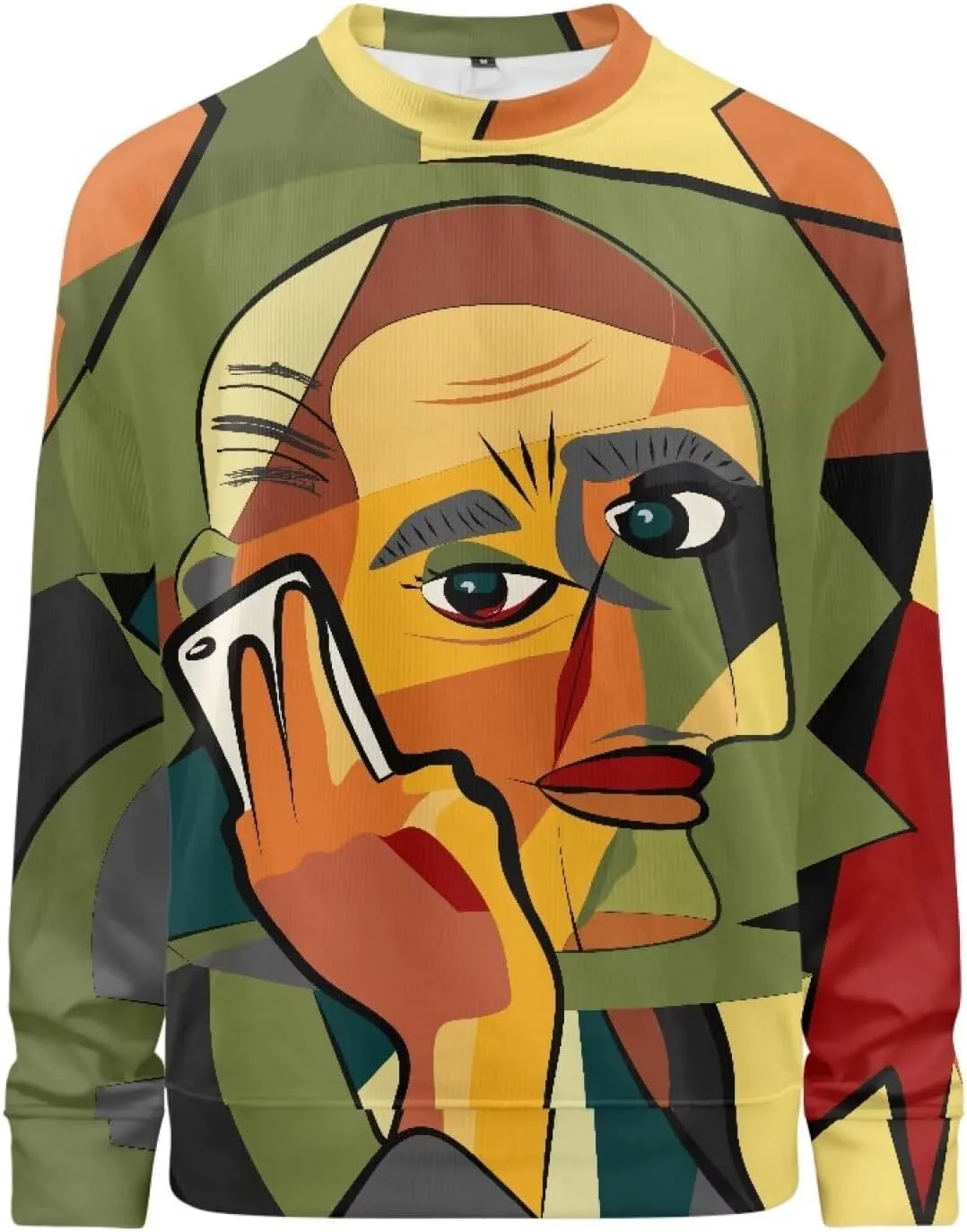 Мужской вязаный оверсайз свитер с длинным рукавом Zhangruoheng
Мужской вязаный оверсайз свитер с длинным рукавом Zhangruoheng