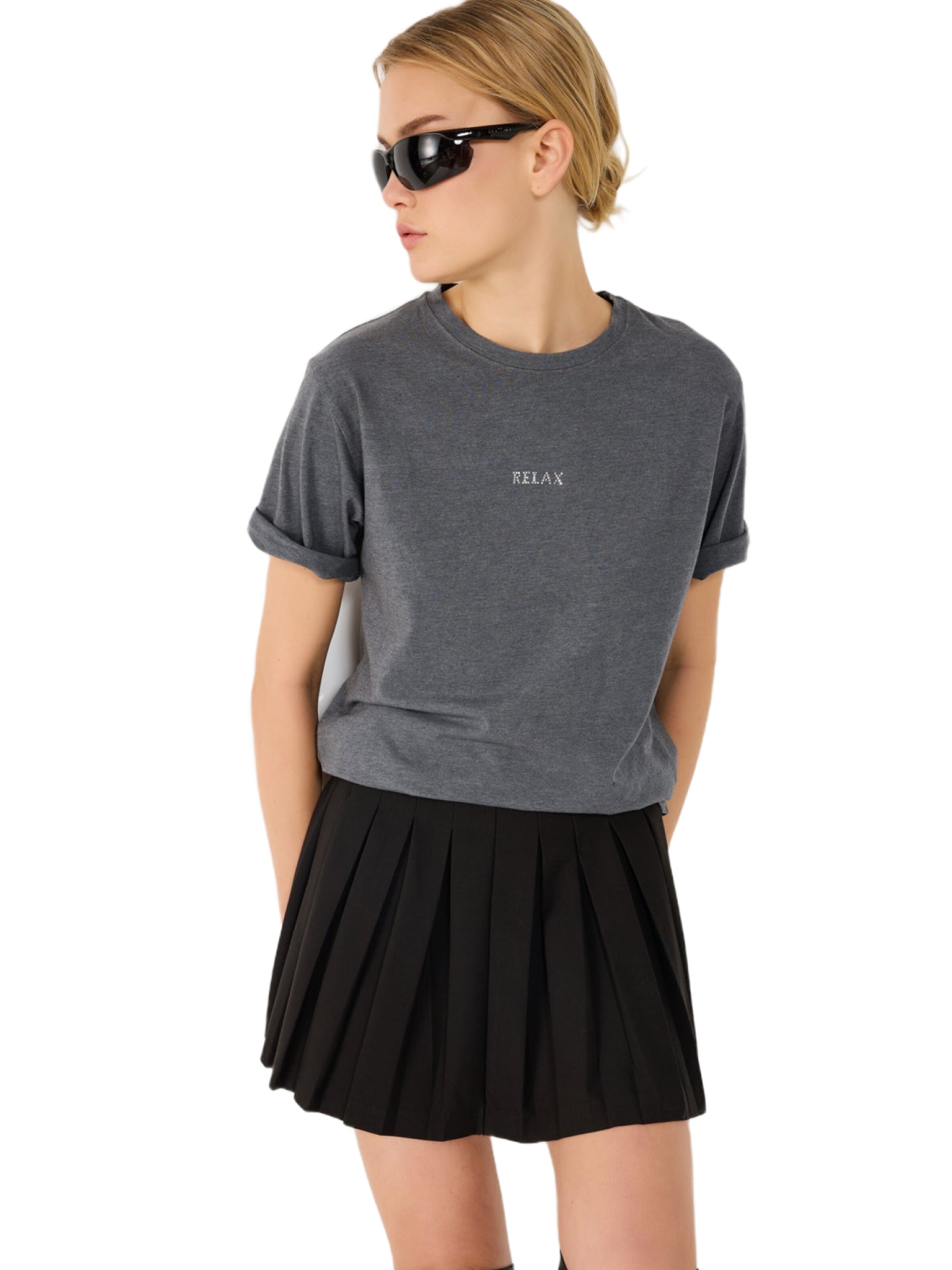 No Matter What Футболка в темно-сером цвете
No Matter What Футболка в темно-сером цвете