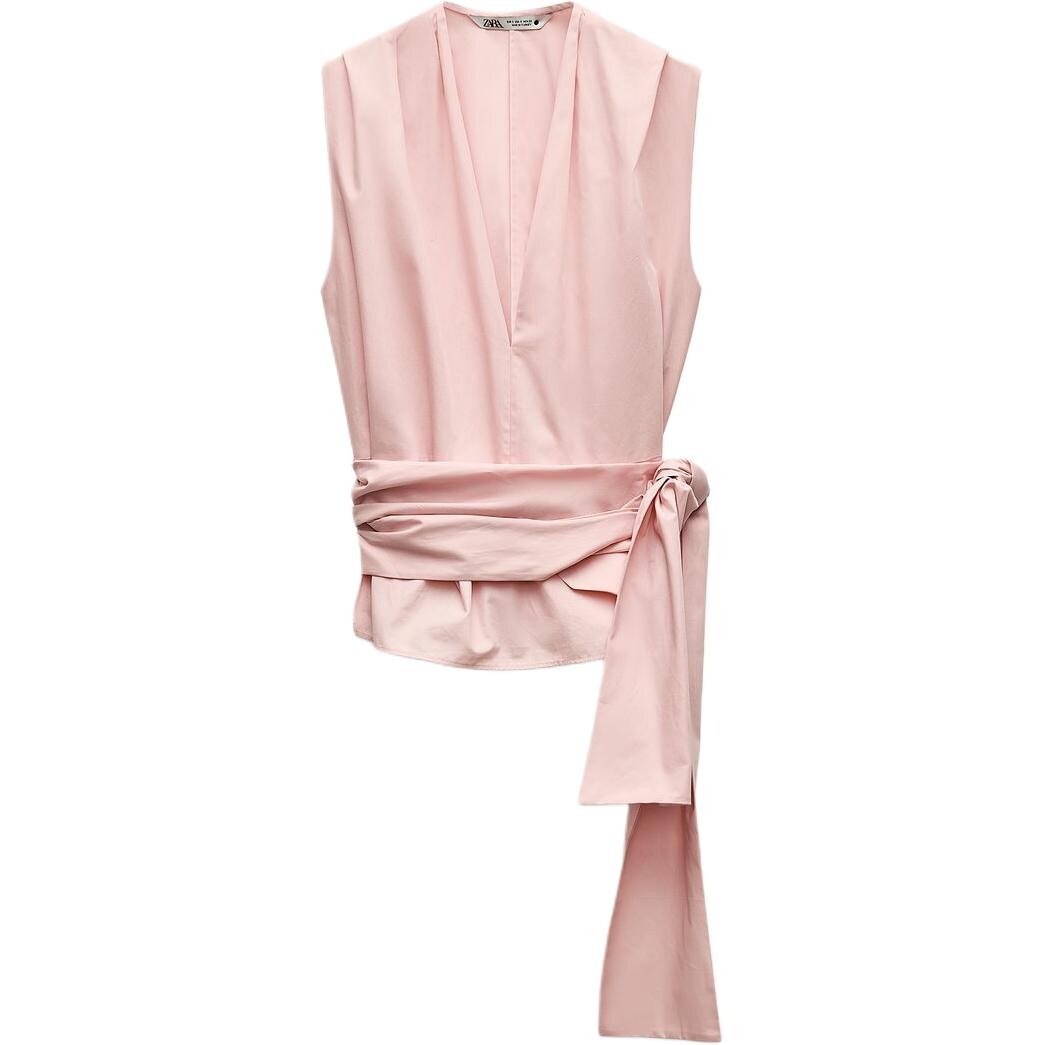 Футболка серии ZW женская розовая Zara
Футболка серии ZW женская розовая Zara