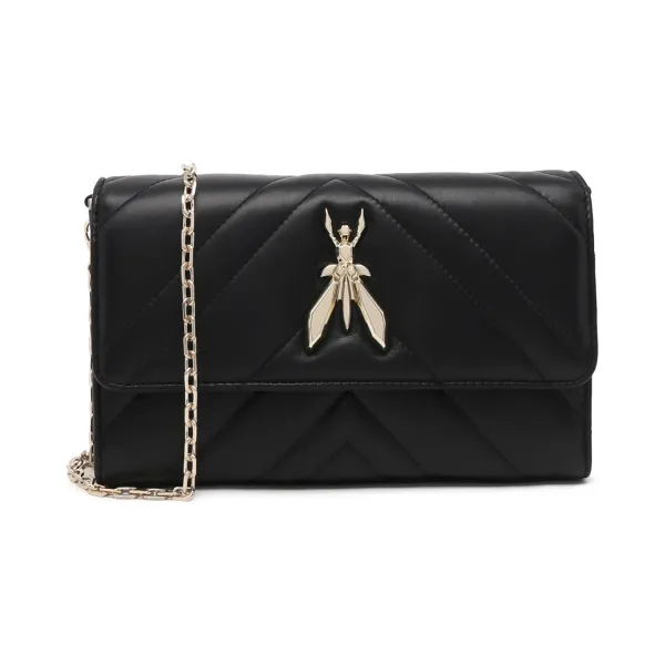 Кожаная сумка-мессенджер Patrizia Pepe, черный
Кожаная сумка-мессенджер Patrizia Pepe, черный