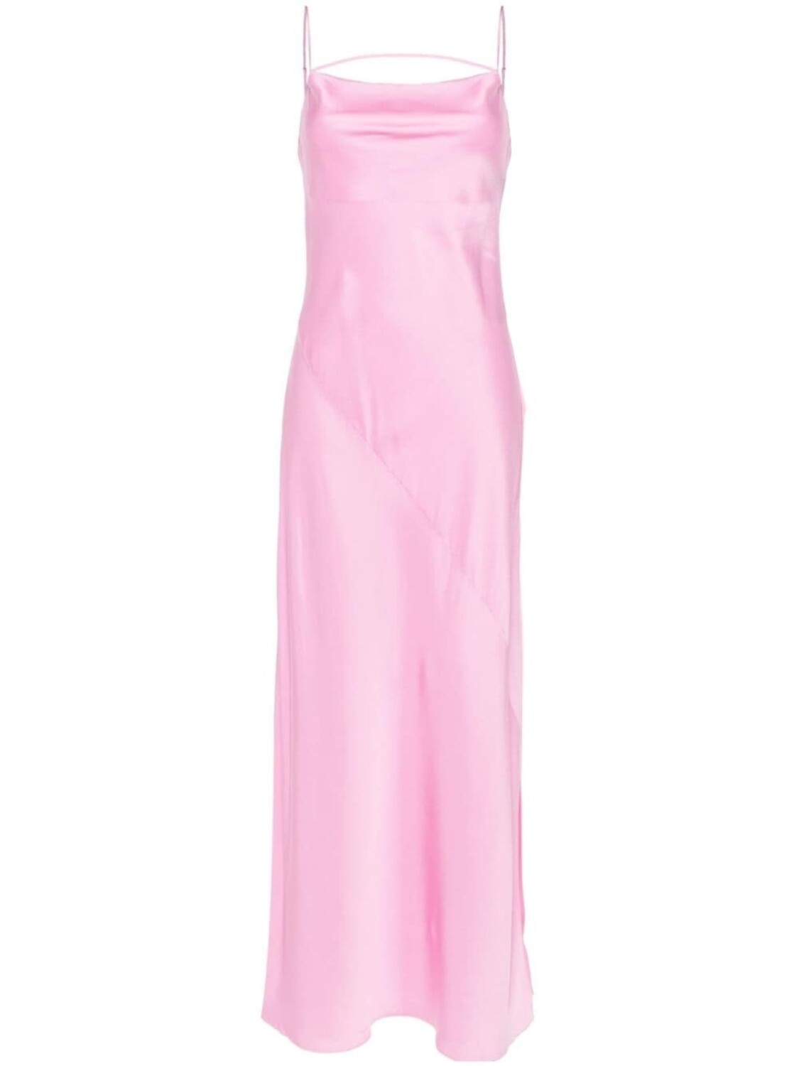 Patrizia Pepe атласное платье макси, розовый
Patrizia Pepe атласное платье макси, розовый