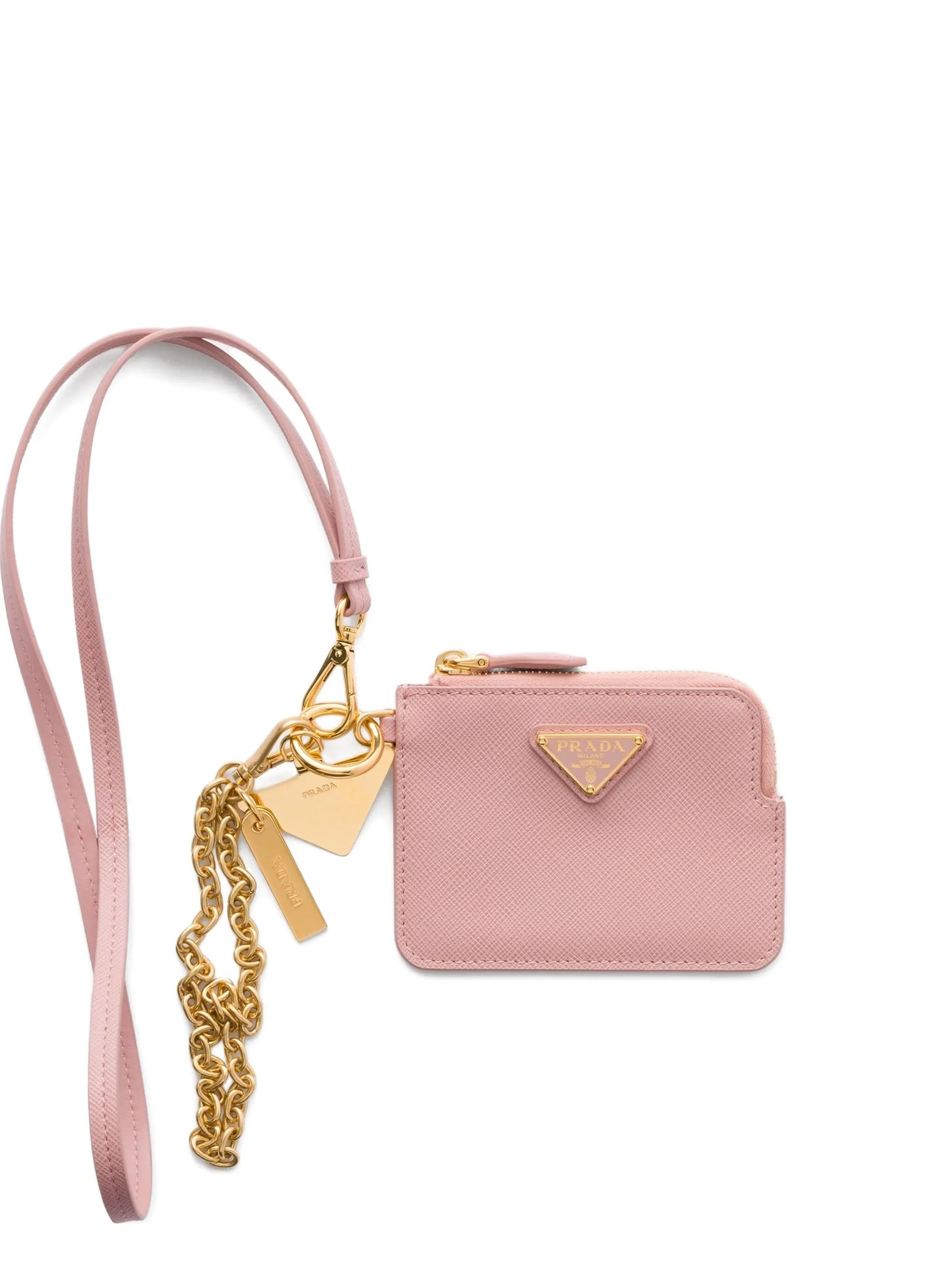 Картхолдер с логотипом Prada, розовый
Картхолдер с логотипом Prada, розовый