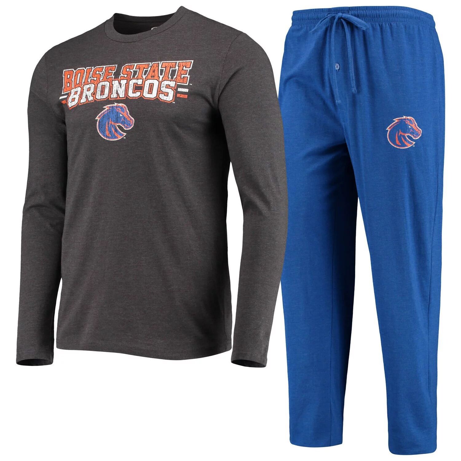 Мужской комплект для сна с длинными рукавами и брюками Concepts Sport Royal/Heared Charcoal Boise State Broncos Meter
Мужской комплект для сна с длинными рукавами и брюками Concepts Sport Royal/Heared Charcoal Boise State Broncos Meter