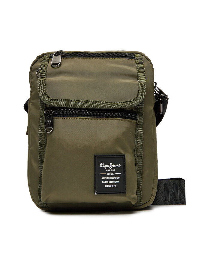 Сумка через плечо Pepe Jeans, хаки 
Сумка через плечо Pepe Jeans, хаки