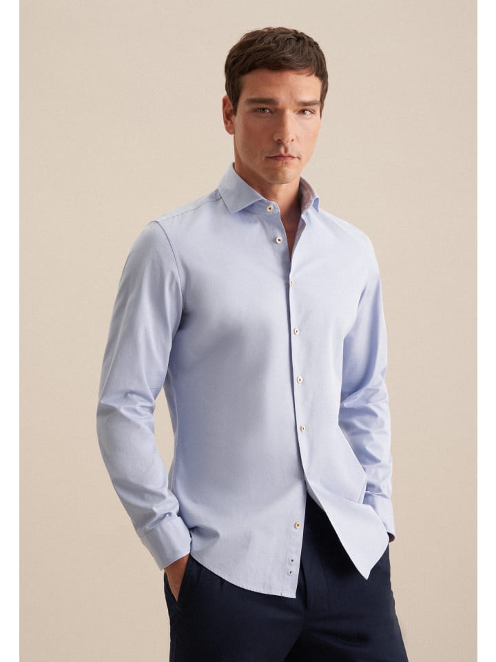 Рубашка Seidensticker Casual Hemd Slim, светло-синий
Рубашка Seidensticker Casual Hemd Slim, светло-синий