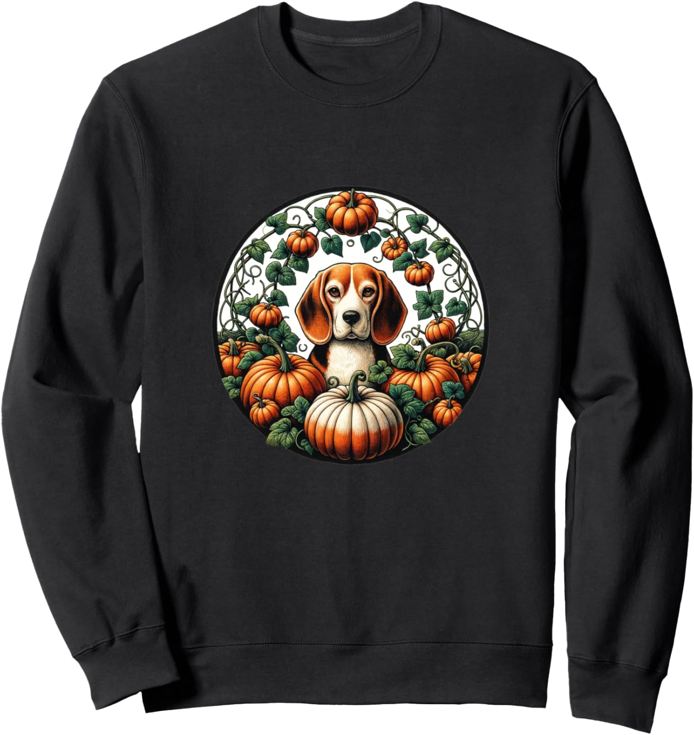 Иллюстрация тыквы с биглем, толстовка с биглем Pumpkins Snugg, черный
Иллюстрация тыквы с биглем, толстовка с биглем Pumpkins Snugg, черный