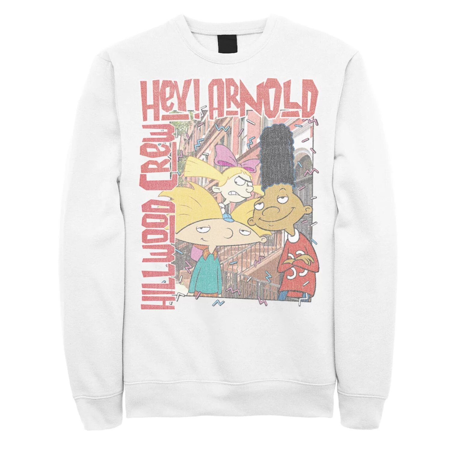 Мужской свитшот Nickeloden Hey Arnold с цветным плакатом Hillwood Licensed Character
Мужской свитшот Nickeloden Hey Arnold с цветным плакатом Hillwood Licensed Character