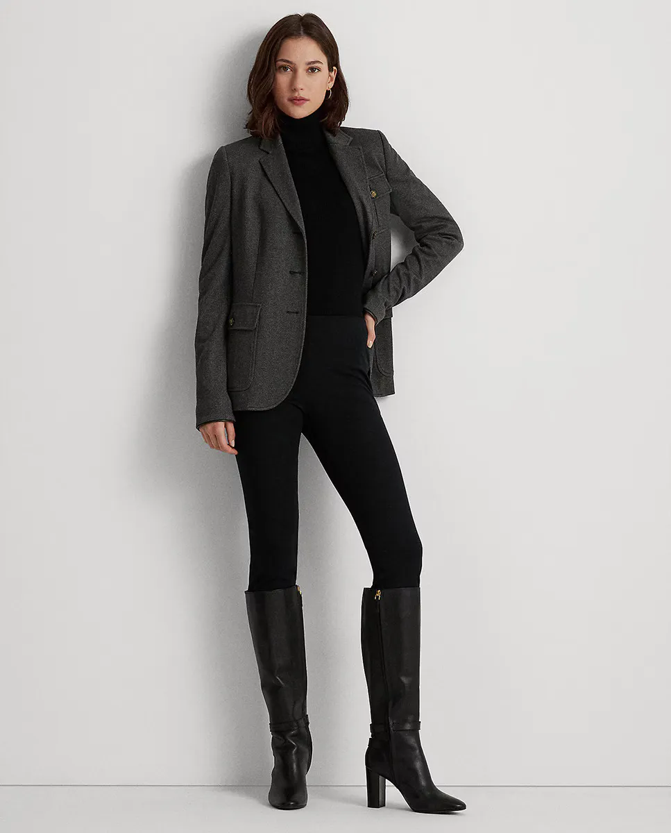 Узкие женские брюки из твила Lauren Ralph Lauren, черный
Узкие женские брюки из твила Lauren Ralph Lauren, черный