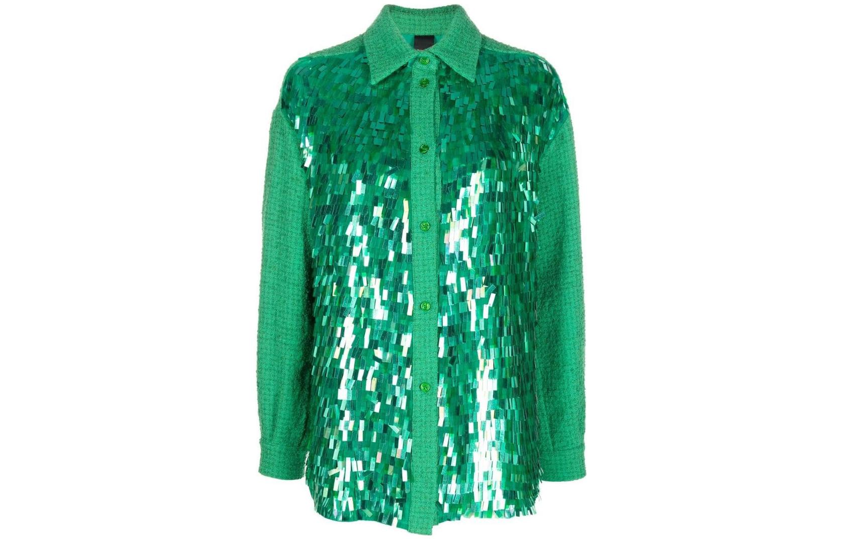 PINKO Женская зеленая рубашка
PINKO Женская зеленая рубашка