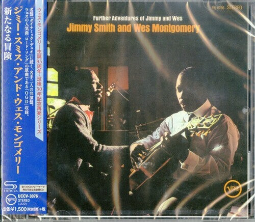CD диск Smith, Jimmy: Further Adventures Of Jimmy Smith & Wes Montgomery (SHM-CD)
CD диск Smith, Jimmy: Further Adventures Of Jimmy Smith & Wes Montgomery (SHM-CD)