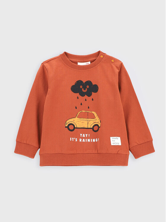 Блуза стандартного кроя Coccodrillo, коричневый
Блуза стандартного кроя Coccodrillo, коричневый