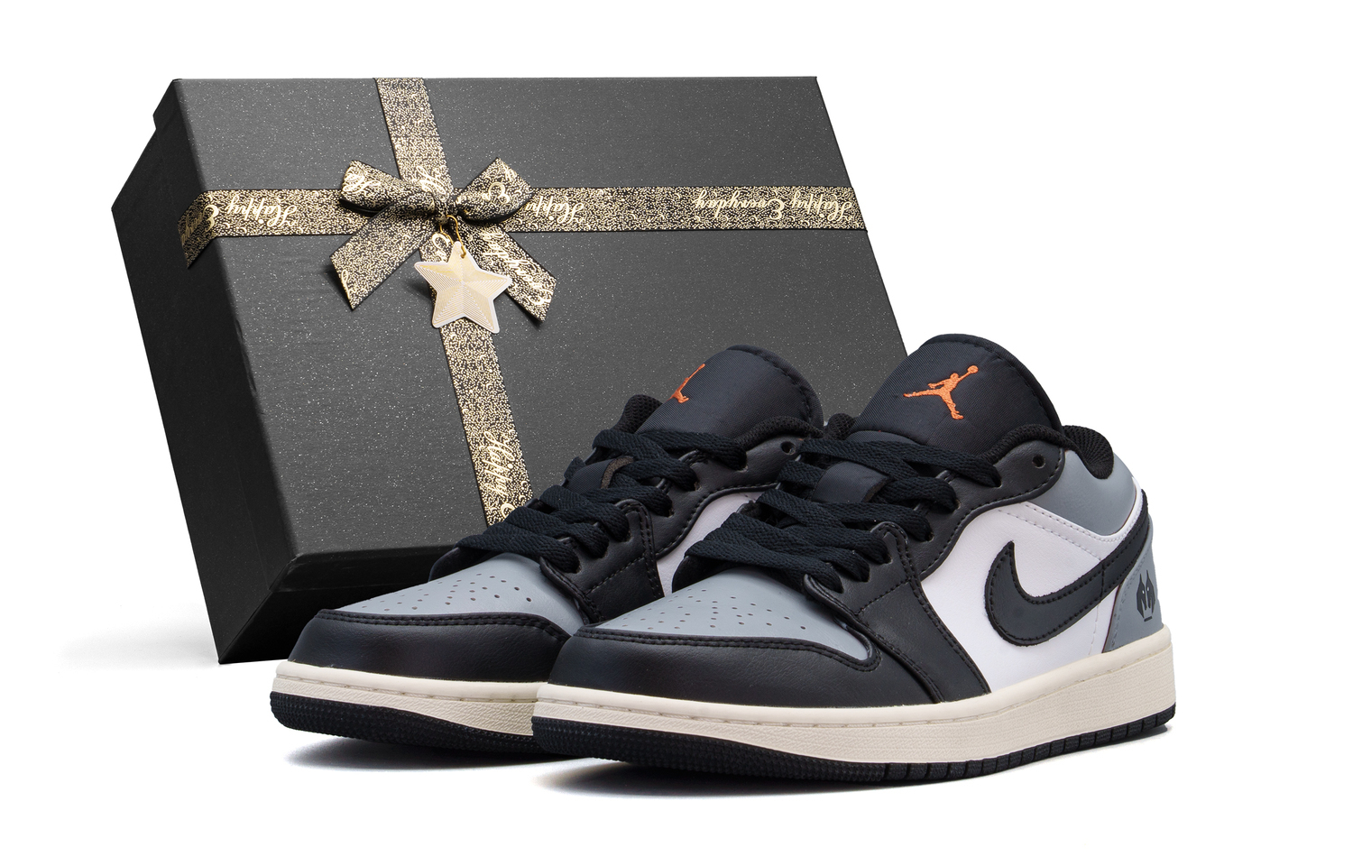 Jordan Air 1 амортизация, износостойкие низкие винтажные баскетбольные кроссовки унисекс black gray
Jordan Air 1 амортизация, износостойкие низкие винтажные баскетбольные кроссовки унисекс black gray