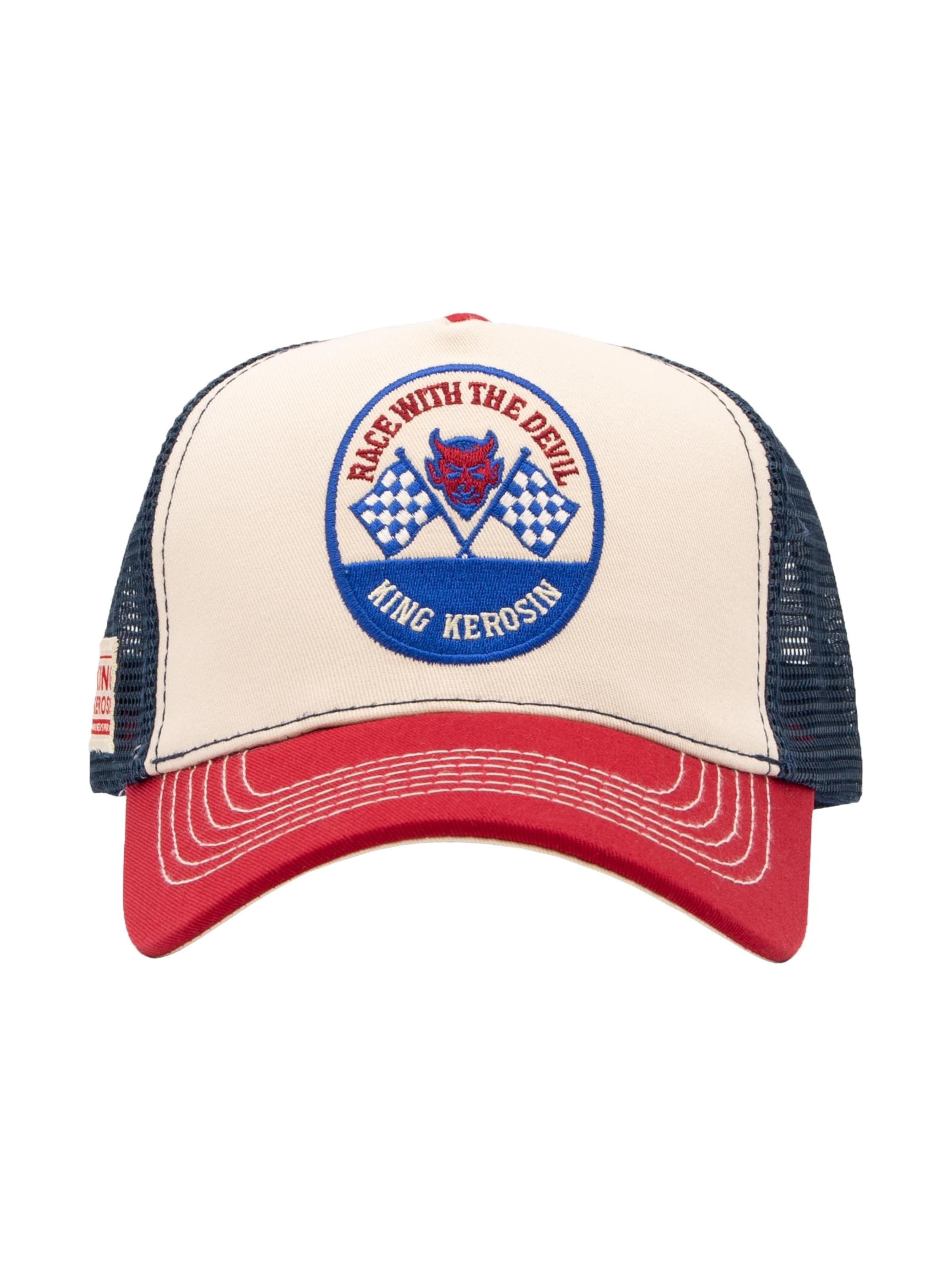 King Kerosin Кепка 'Race with the devil' в бежевом цвете
King Kerosin Кепка 'Race with the devil' в бежевом цвете